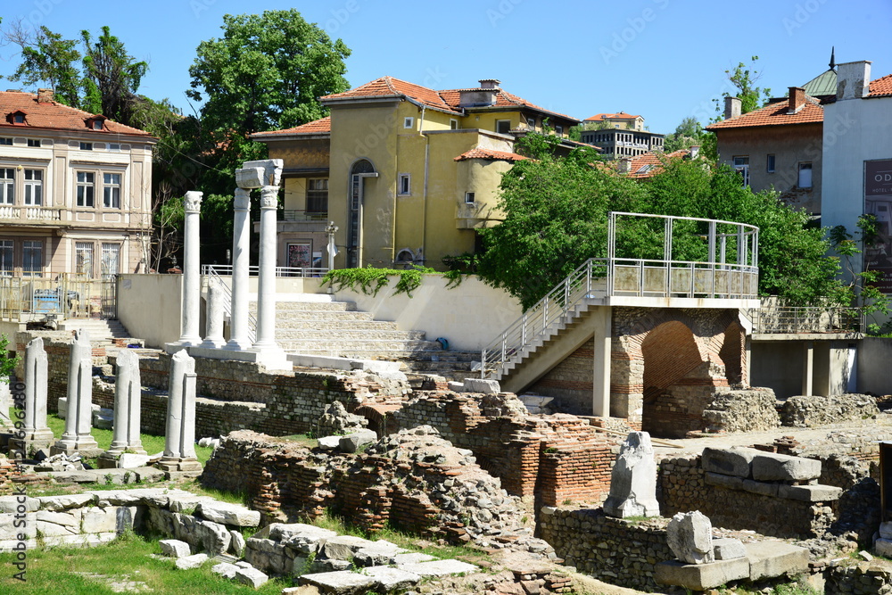 Plovdiv Bulgaria Roman antiquities