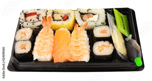 Pack Of Fresh Fish Sushi