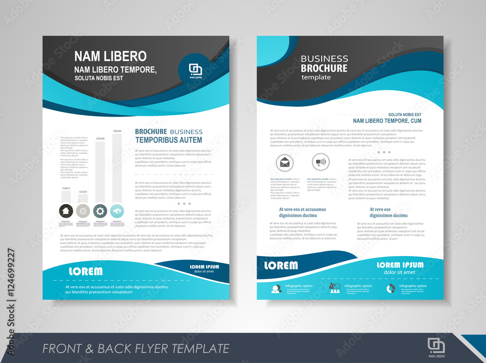 Corporate identity template brochure Corporate identity template brochure