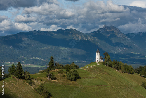 Church on the hill, Jamnik, Slovenia