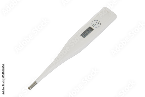 Digital electronic thermometer