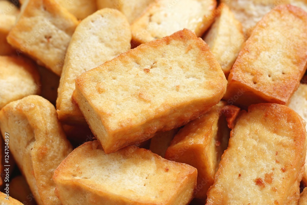 Fresh tofu or fried tofu Fresh tofu or fried tofu