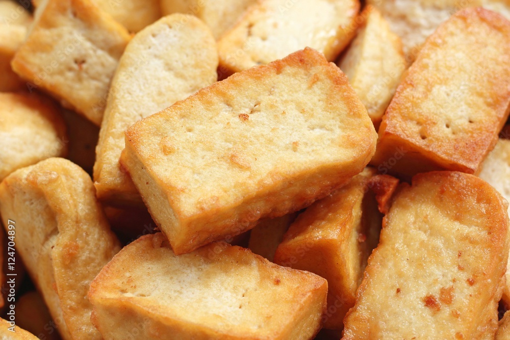 Fresh tofu or fried tofu