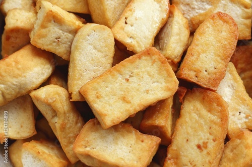 Fresh tofu or fried tofu