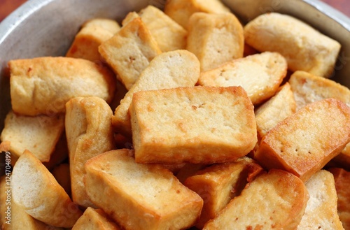 Fresh tofu or fried tofu