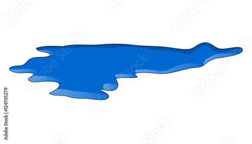 water puddle vector symbol icon design.