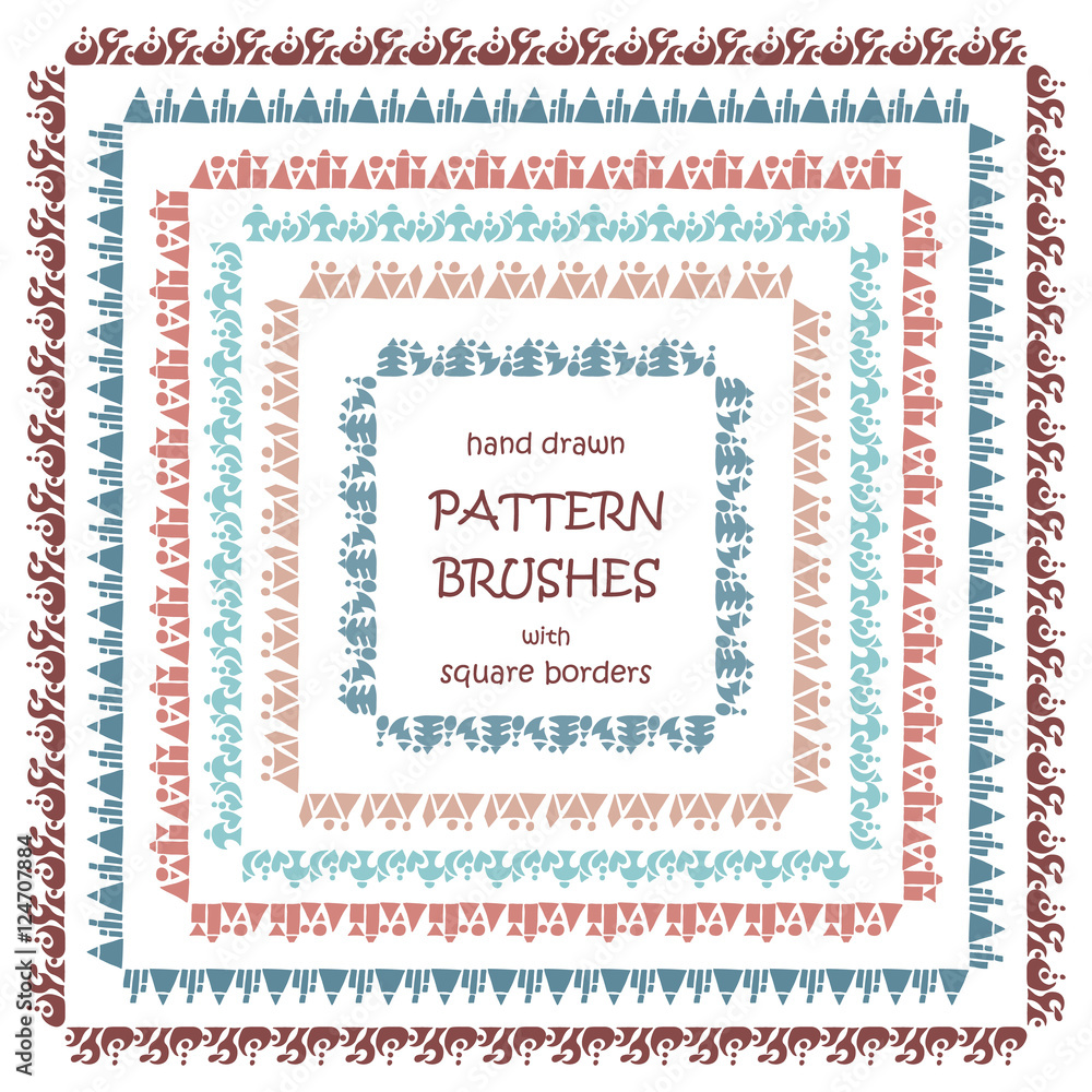 Pattern brushes Pattern brushes