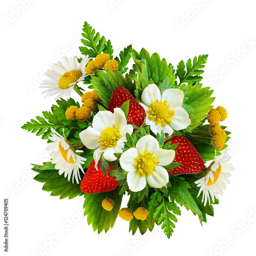 Strawberries arrangement wi...