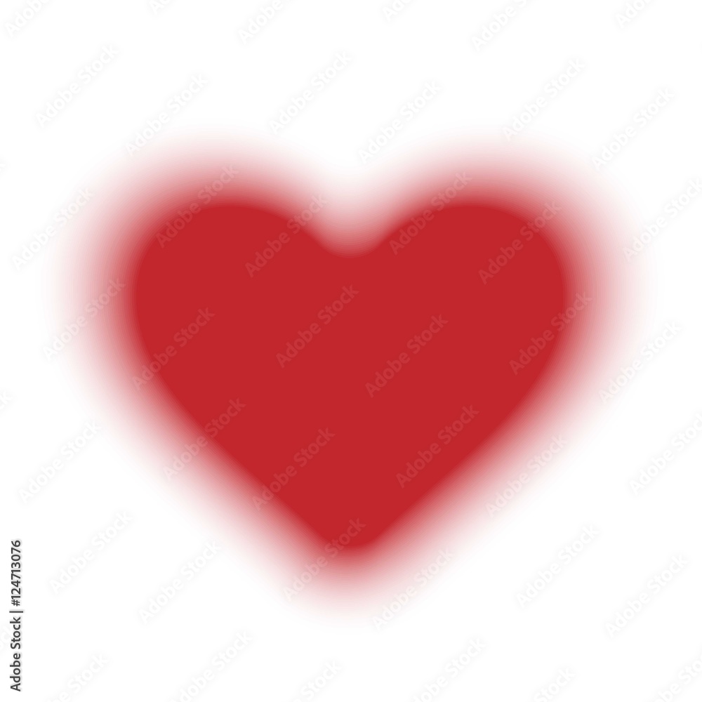 Red heart icon