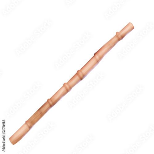 Wooden rod