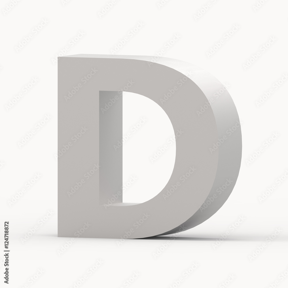 Matte grey font D