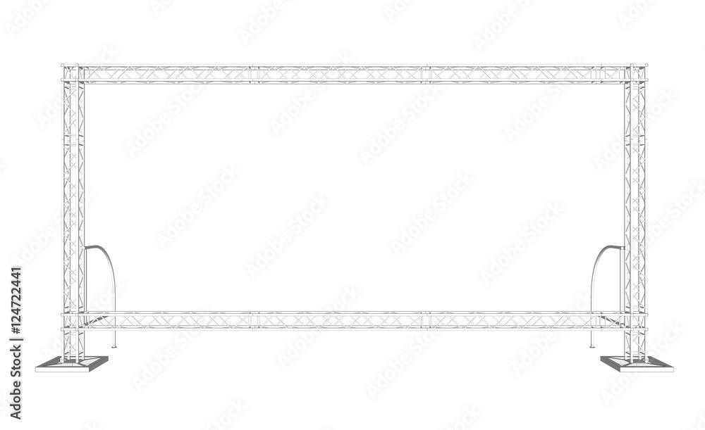 Backdrop stand by Truss system Backdrop stand by Truss system