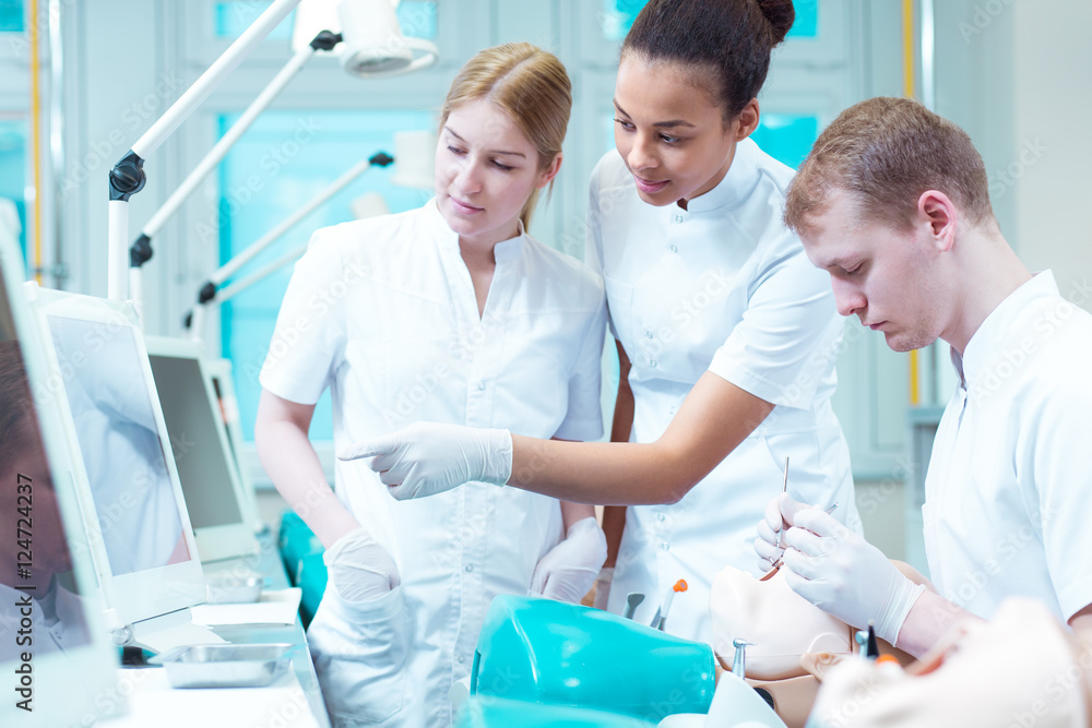 Medical consultation at the dental surgery Medical consultation at the dental surgery