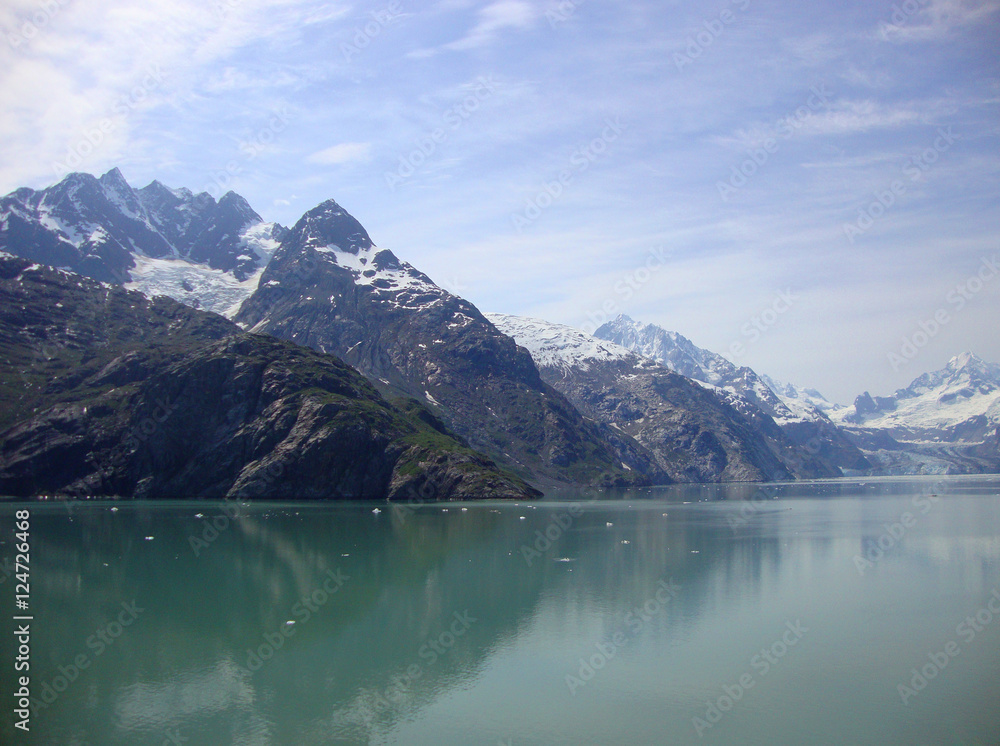 Scene from Glacier Bay, Alaska Scene from Glacier Bay, Alaska