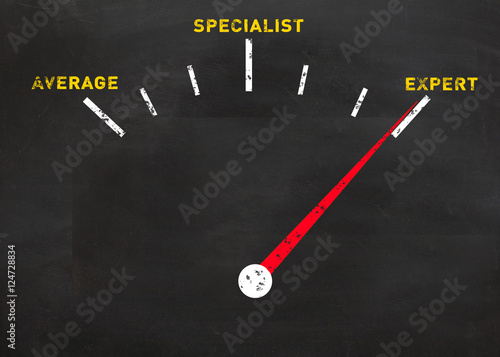 Arrow Points to Expert not average