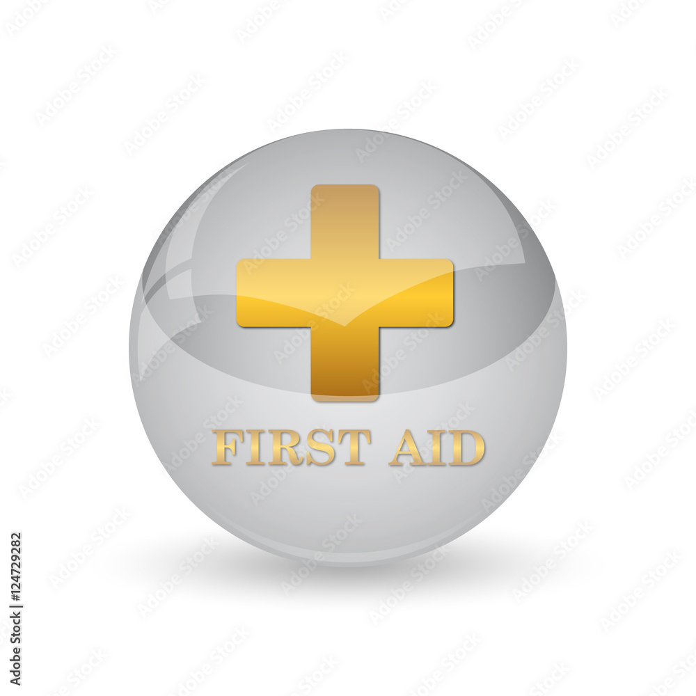 Obraz premium First aid icon