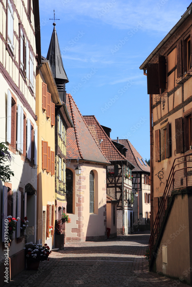 Obraz premium Le village de Soultzbach-les-Bains en Alsace