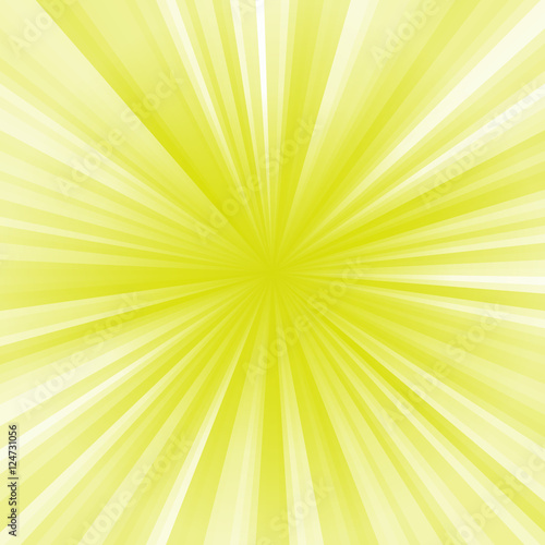 Colored stripes on a light background, abstract illustration pattern. Rays laser yellow, white