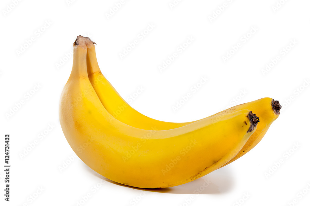Banana isolated on white background with clipping path Banana isolated on white background with clipping path
