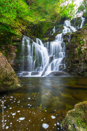 Fototapeta Naklejka Na Ścianę i Meble -  Waterfall in Killarney National Park, Ireland
