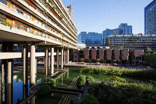 Obraz na płótnie Barbican Estate of the City of London w salonie