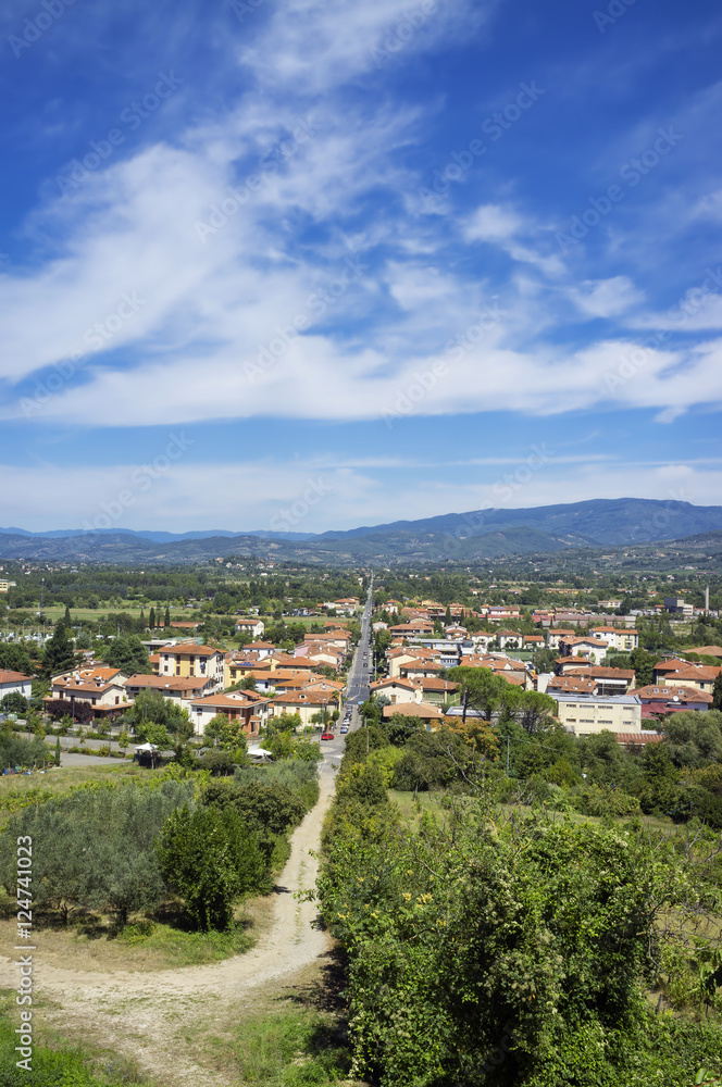 Arezzo view. Color image