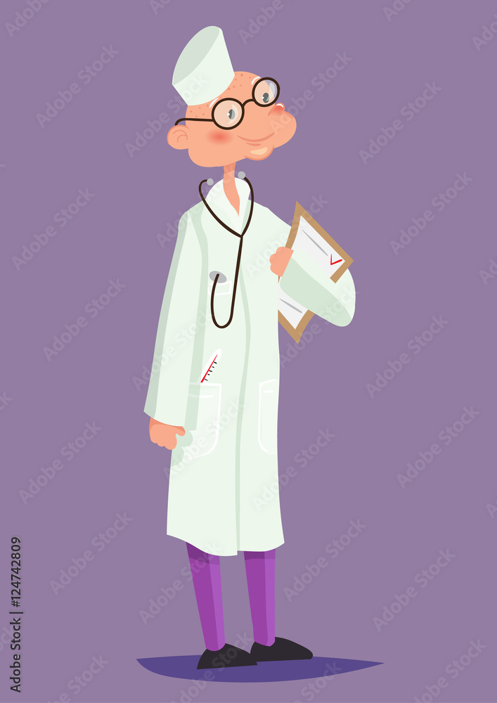 male doctor. Vector illustration male doctor. Vector illustration