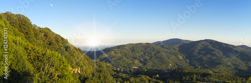 Hills around San Leo (Emilia Romagna). Color image