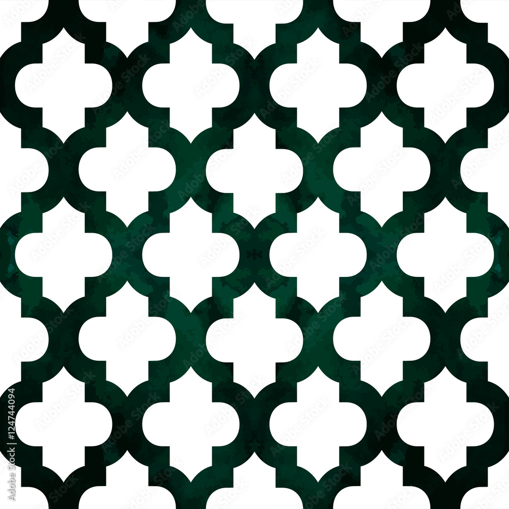 Abstract geometric seamless vector pattern. Trendy textile or interior wallpaper repeatable texture. Tony white and green Abstract geometric seamless vector pattern. Trendy textile or interior wallpaper repeatable texture. Tony white and green