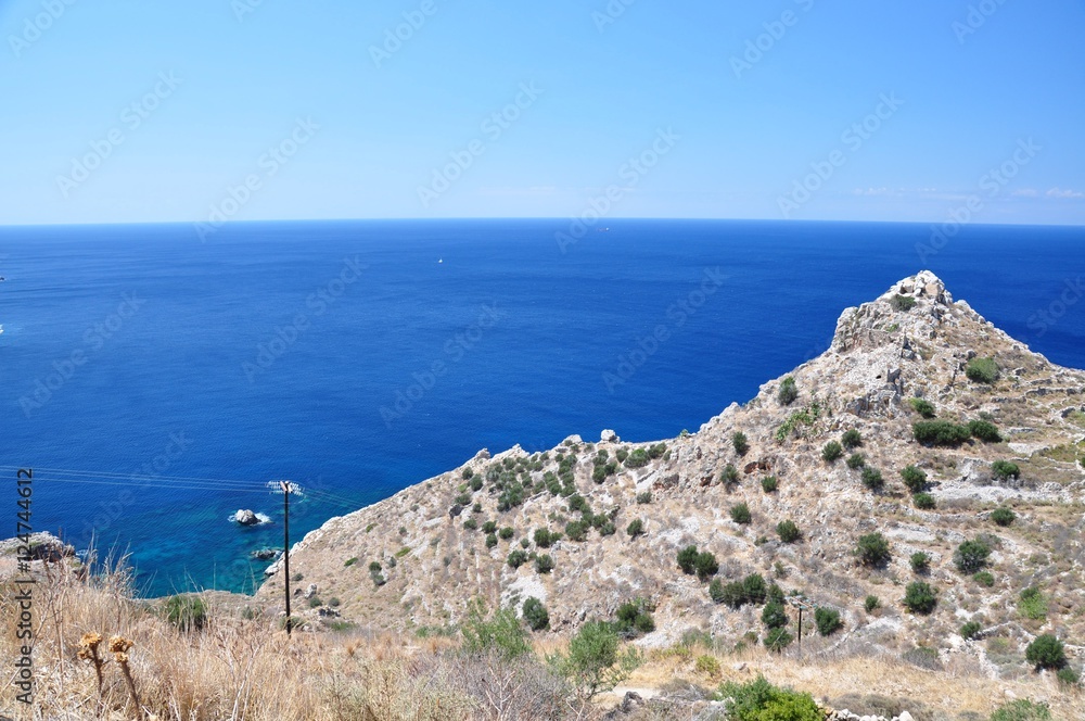Kastri village on Mani Peninsula Kastri village on Mani Peninsula