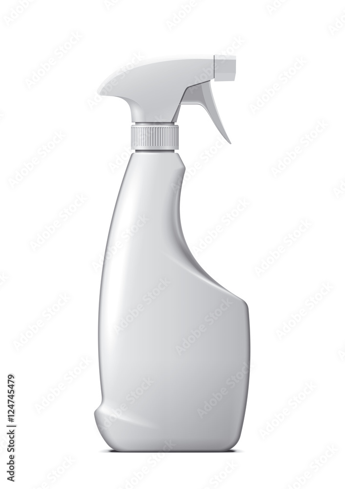 Spray clear package illustration Spray clear package illustration
