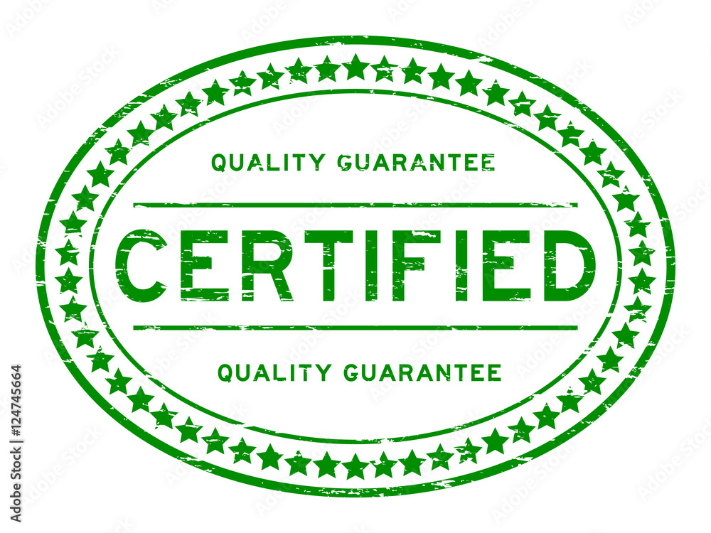 Grunge green certified quality guarantee rubber stamp Grunge green certified quality guarantee rubber stamp
