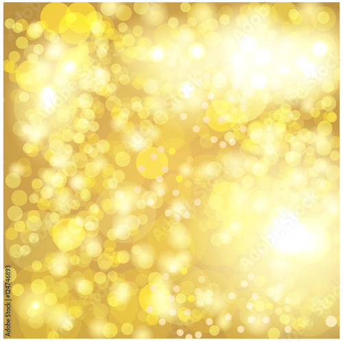 Christmas background Festive abstract background with bokeh defocused lights and stars © lesikvit