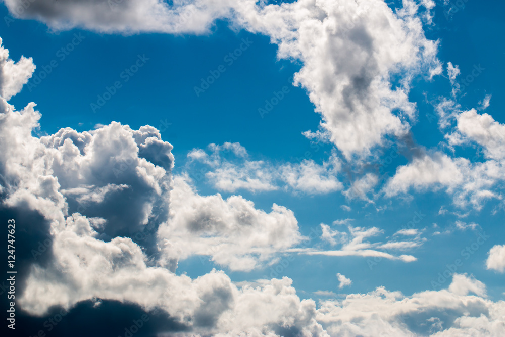 colorful dramatic sky with cloud at sunset colorful dramatic sky with cloud at sunset