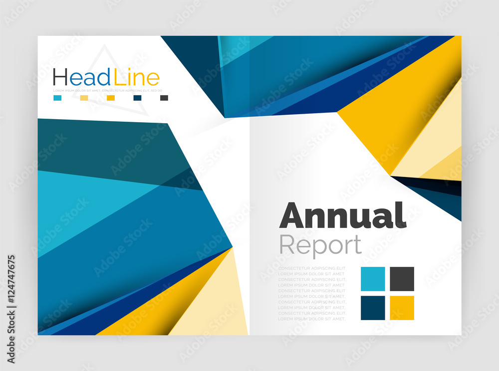 Low poly annual report