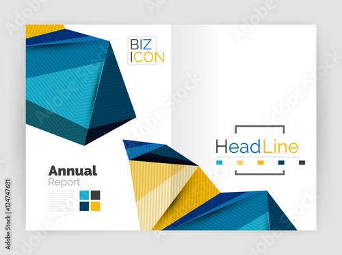 Low poly annual report