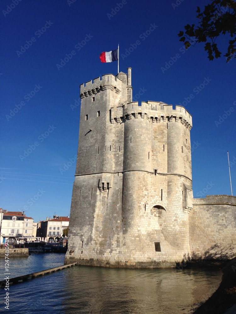 La Rochelle, tour St Nicolas, le vieux port