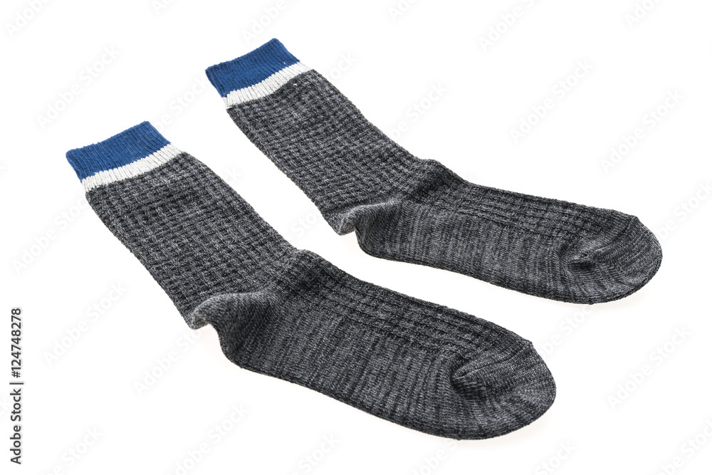 Sock isolated on white Sock isolated on white