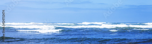 Waves on Atlantic ocean