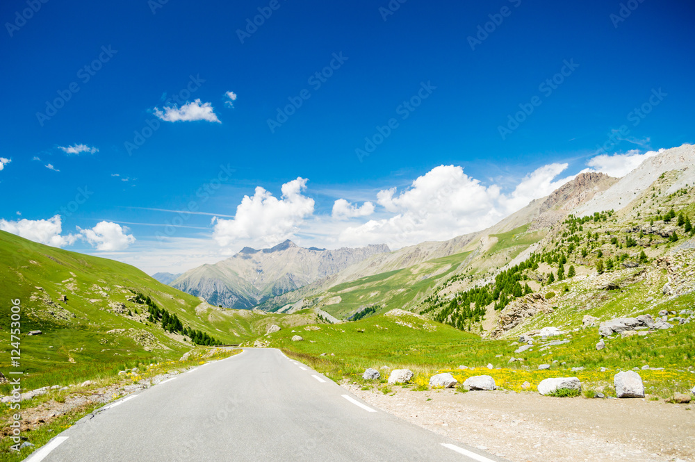 Naklejka premium Mercantour National Park landscape, France