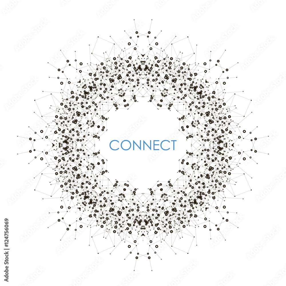 Modern vector template for business, science, medicine, technology, network and your idea Modern vector template for business, science, medicine, technology, network and your idea