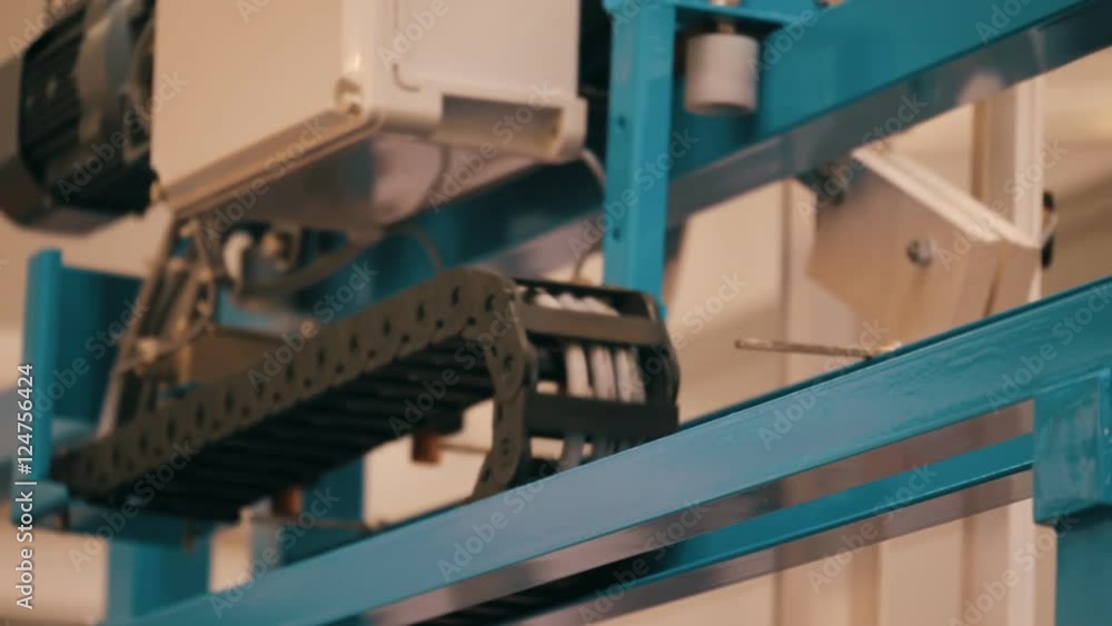 Flexible cable channels (chains ) to supply electricity the moving industrial equipment Flexible cable channels (chains ) to supply electricity the moving industrial equipment