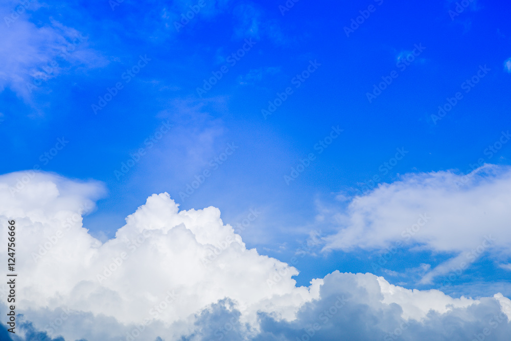 blue sky with cloud. blue sky with cloud.