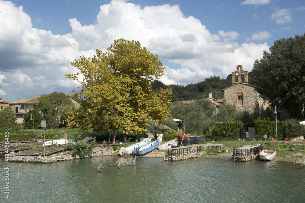 Lago Trasimeno, Perugia, Umbria, Italia