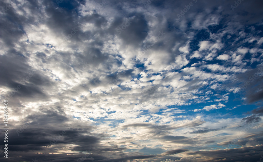 colorful dramatic sky with cloud at sunset colorful dramatic sky with cloud at sunset