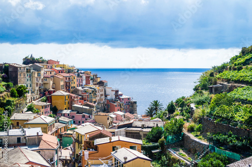 Manarola landscape, Cinque Terre, Italy
