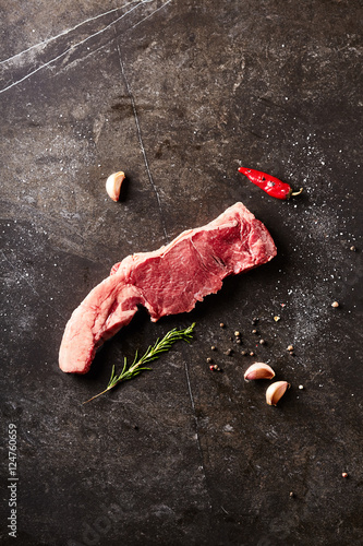 Raw Beef Steak
