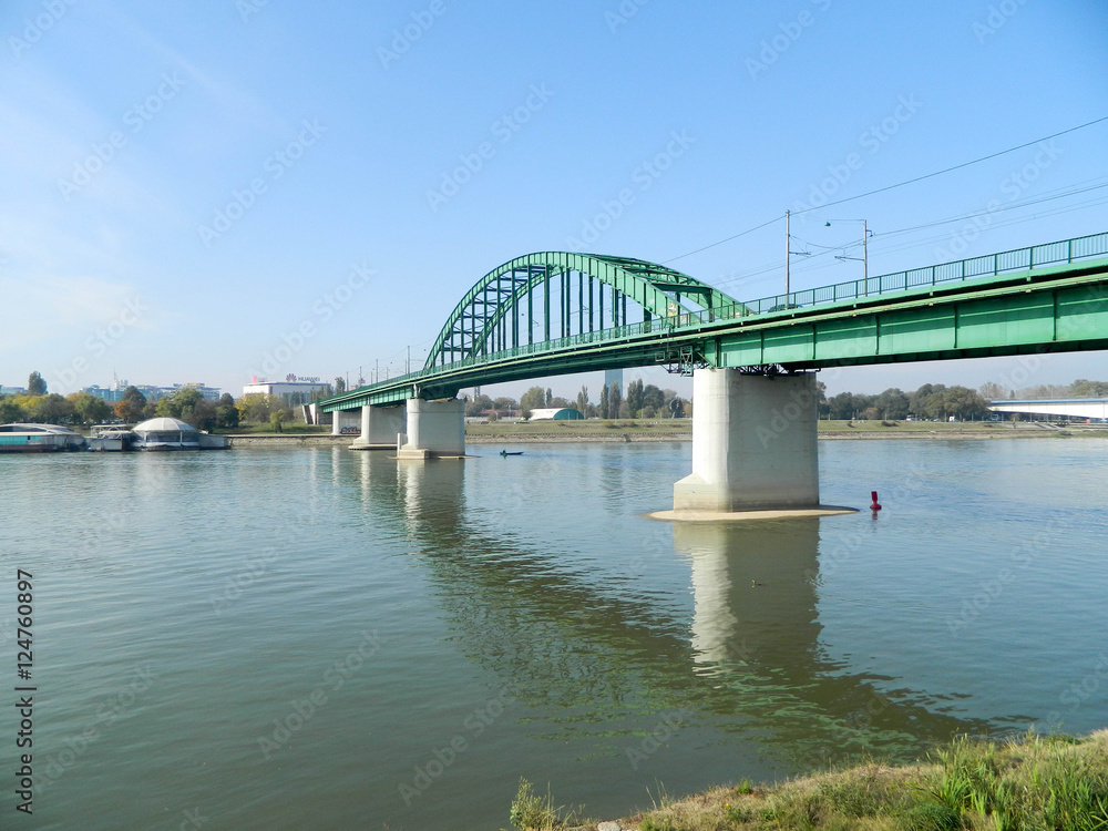Naklejka premium Sava bridge