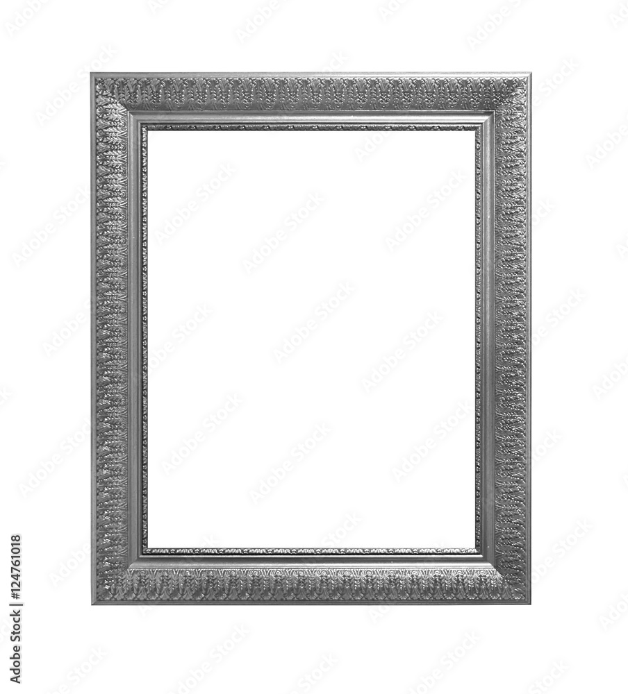 Silver picture frame