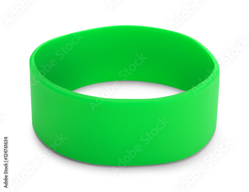 Green Rubber Bracelet